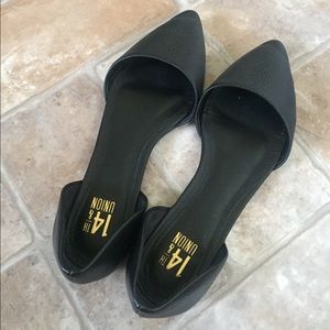 14th & Union black flats